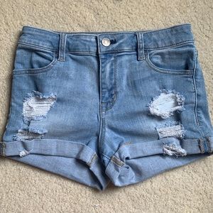 Pacsun high rise shorts size 25